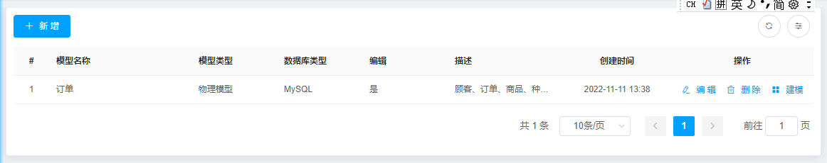 模型管理